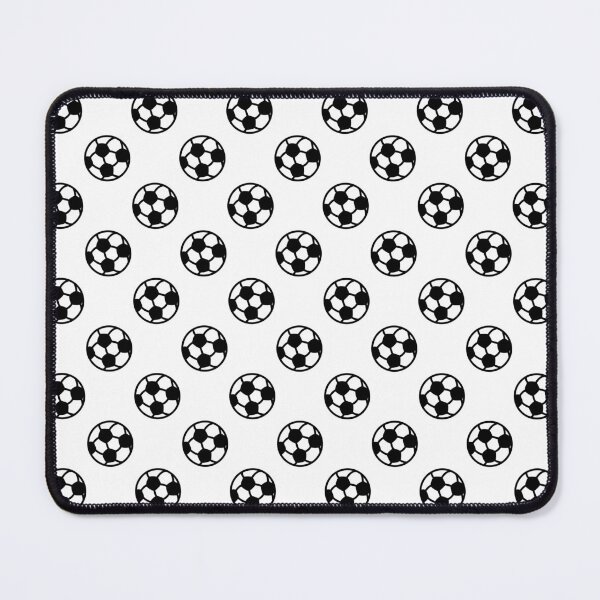 Item preview, Soccer Ball with White Background Pattern designed and sold by beccaveedesigns.