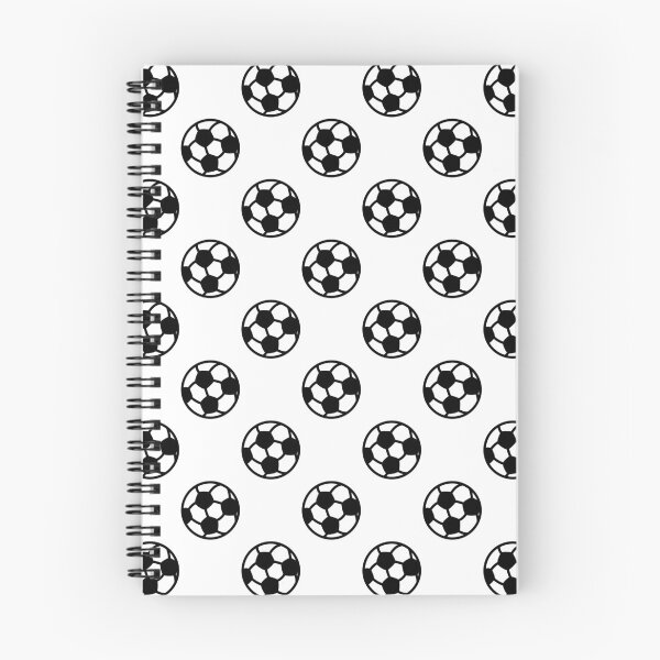 Item preview, Soccer Ball with White Background Pattern designed and sold by beccaveedesigns.