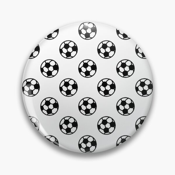 Item preview, Soccer Ball with White Background Pattern designed and sold by beccaveedesigns.