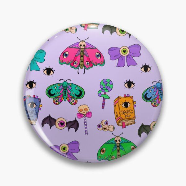 Item preview, Spooky pattern designed and sold by Notacacti.