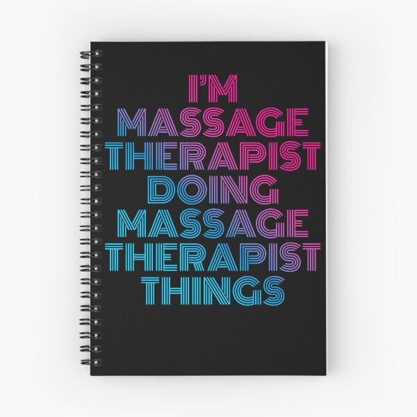 Item preview, I'm Massage Therapist Doing Massage Therapist Things Retro Neon designed and sold by SVPOD.