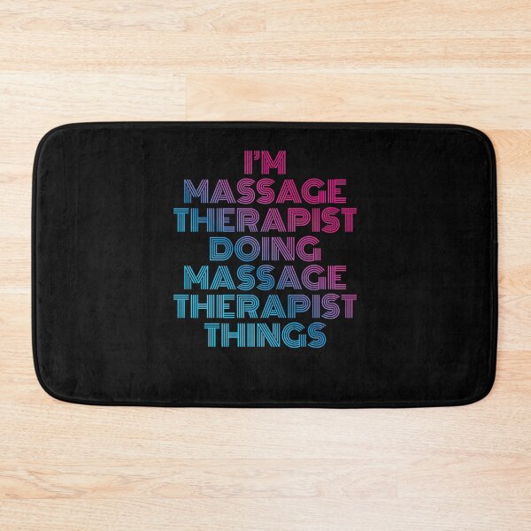 Item preview, I'm Massage Therapist Doing Massage Therapist Things Retro Neon designed and sold by SVPOD.