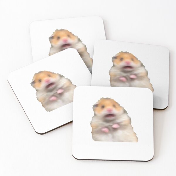 Item preview, Surprised shock Hamster Meme Funny Car Bumper Sticker Interior or Exterior JDM Prank Weatherproof designed and sold by Ssimo30.