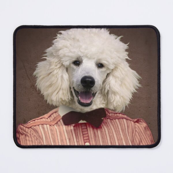 Item preview, White French Poodle - Mademoiselle Charlotte designed and sold by thelonelypixel.