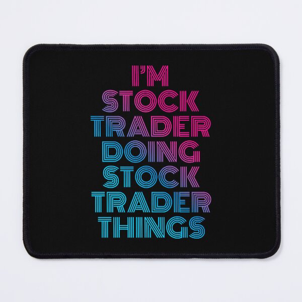 Item preview, I'm Stock trader Doing Stock trader Things Retro Neon designed and sold by SVPOD.