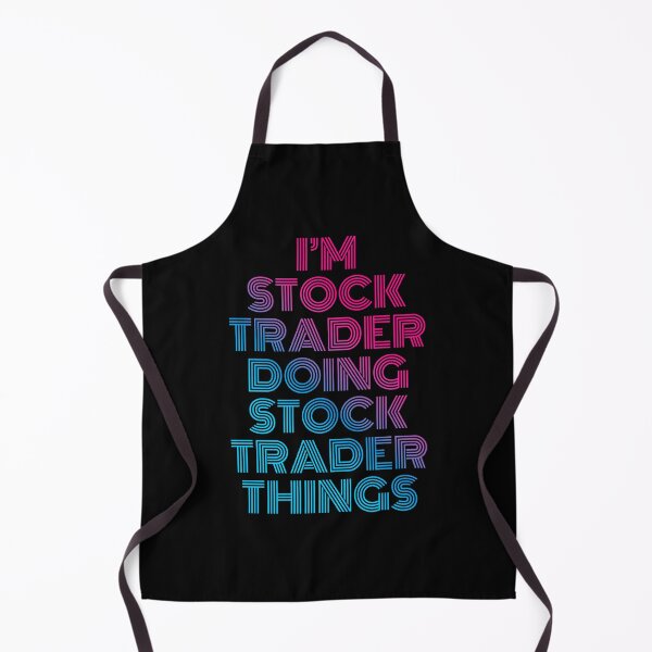 Item preview, I'm Stock trader Doing Stock trader Things Retro Neon designed and sold by SVPOD.