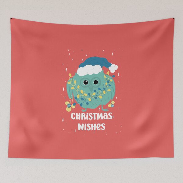 Item preview, Christmas Wishes - Owls Greetings collection - RGB designed and sold by MaddaMom.