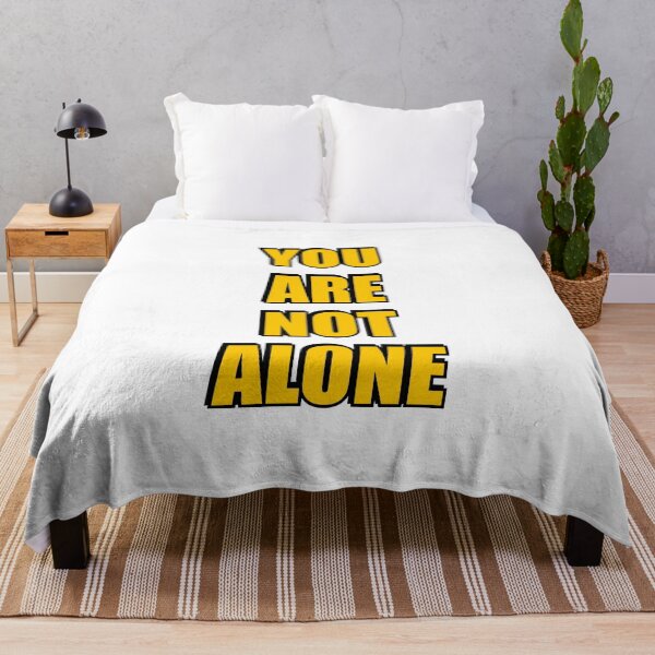 Item preview, YOU ARE NOT ALONE - supportive messages designed and sold by Inspirationmotivation.