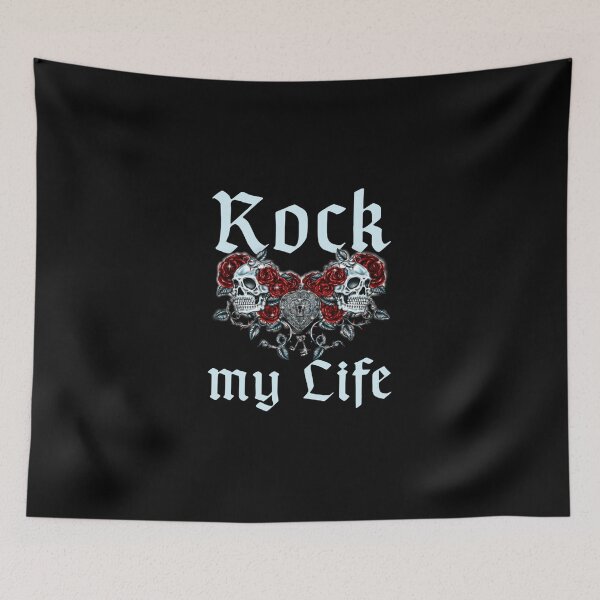 Item preview, Rock My Life Guitar Music Concert Festival Open Air Music School Pullover Hoodie designed and sold by vanejamofedau.