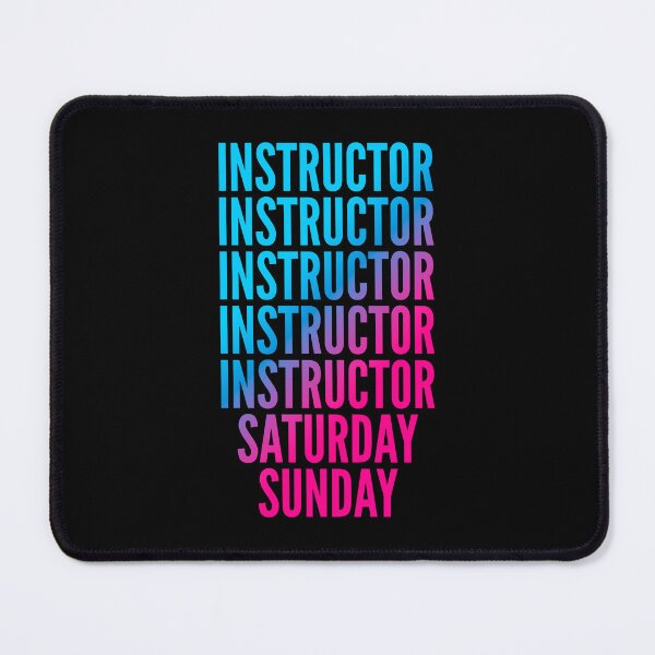 Item preview, Instructor. Saturday. Sunday. For Instructors designed and sold by SVPOD.