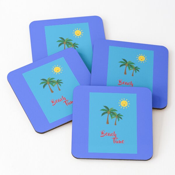 Item preview, Summer print of palm trees and suns designed and sold by Martapp.