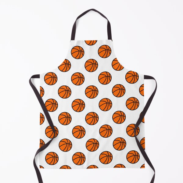 Item preview, Basketball with White Background Pattern designed and sold by beccaveedesigns.