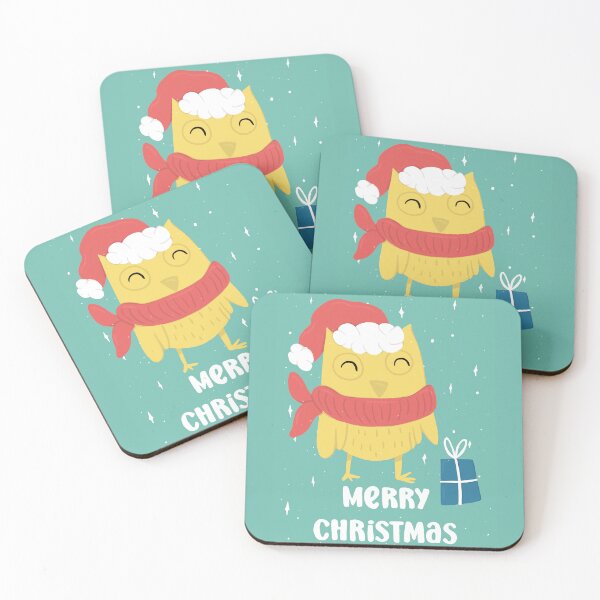 Item preview, Merry Christmas - Owls Greetings collection - GYR designed and sold by MaddaMom.