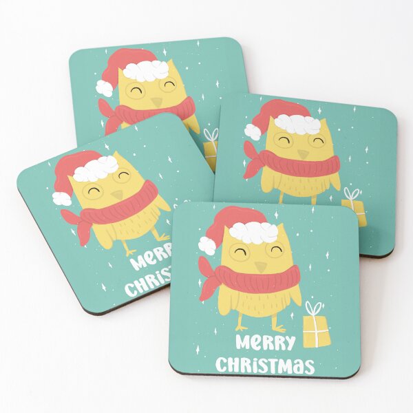 Item preview, Merry Christmas - Owls Greetings collection - GYR designed and sold by MaddaMom.