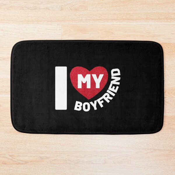 Item preview, I heart my boyfriend  designed and sold by The Love Quill.