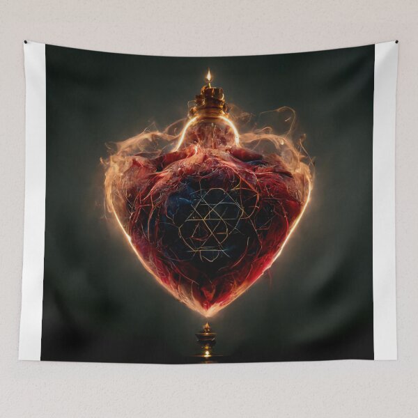 Item preview, Sacred Heart designed and sold by 4Four4Creations.