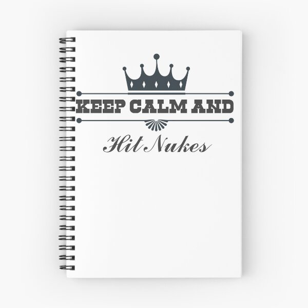 Item preview, Keep calm and hit nukes designed and sold by SeniorPrint99.