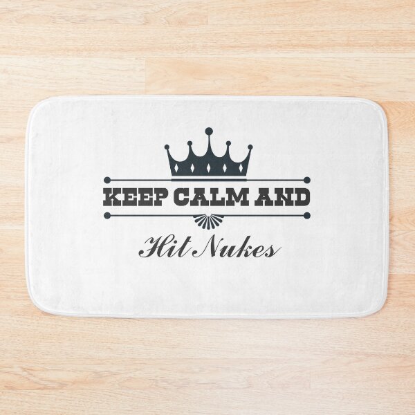 Item preview, Keep calm and hit nukes designed and sold by SeniorPrint99.