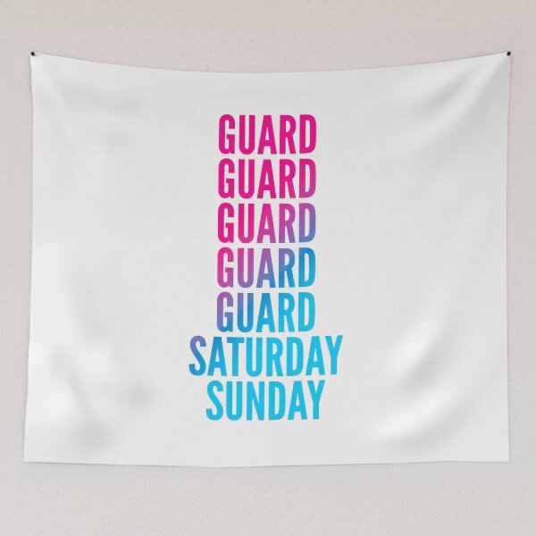 Item preview, Guard work week for Guards designed and sold by SVPOD.