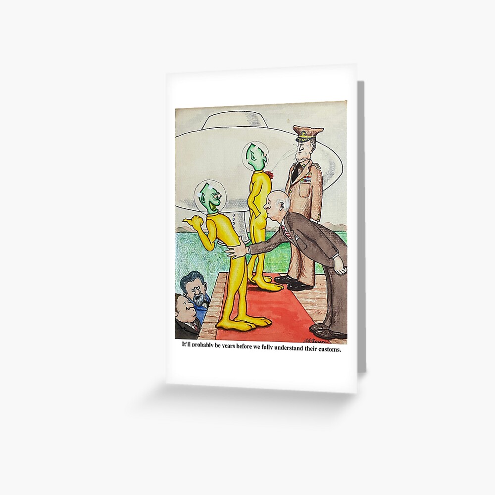 Item preview, Greeting Card designed and sold by FineDayAcademy.