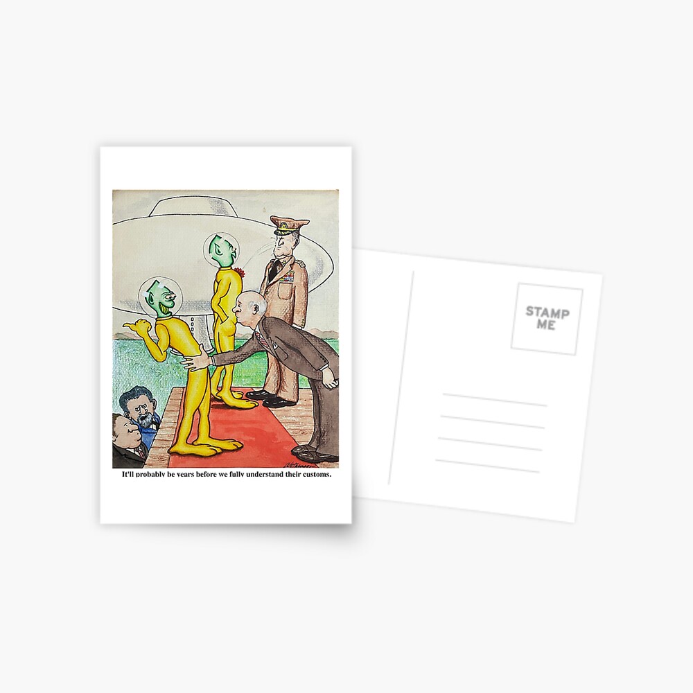 Item preview, Postcard designed and sold by FineDayAcademy.