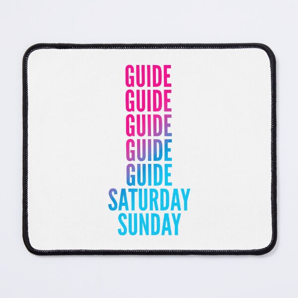 Item preview, Guide work week for Guides designed and sold by SVPOD.
