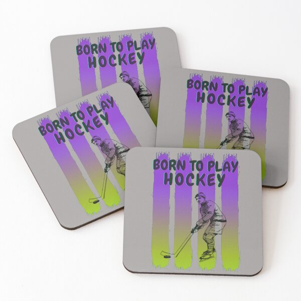 Item preview, Born to play hockey designed and sold by AspectArtWorks.