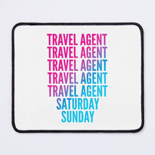 Item preview, Travel agent work week for Travel agents designed and sold by SVPOD.