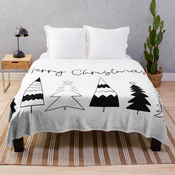 Item preview, Lindos árboles de Feliz Navidad - árboles minimalistas Diseño de Navidad designed and sold by Inktown.