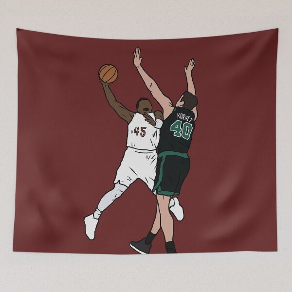 Item preview, Donovan Mitchell Dunks on Luke Kornet designed and sold by RatTrapTees.