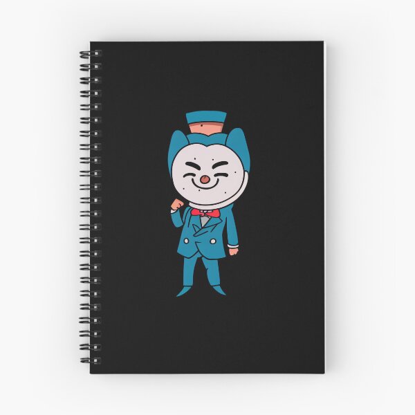 Item preview, Buffoon with clock face and elegant suit  designed and sold by omakamattiia.