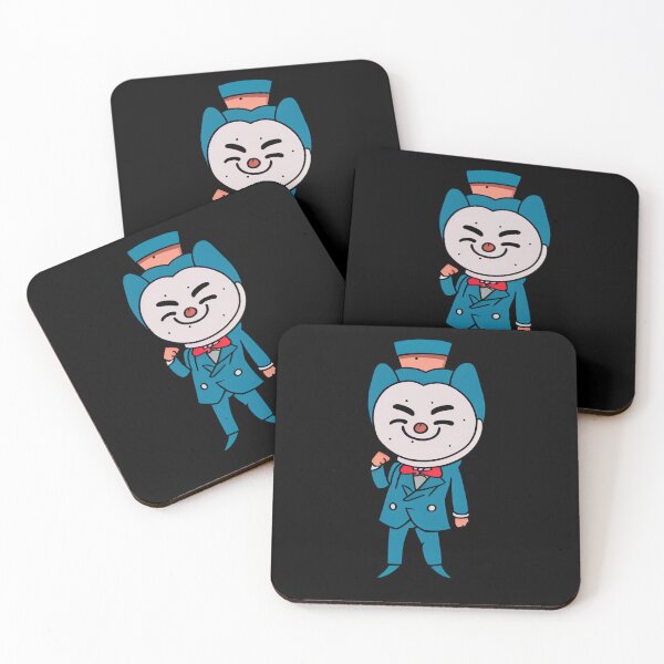 Item preview, Buffoon with clock face and elegant suit  designed and sold by omakamattiia.