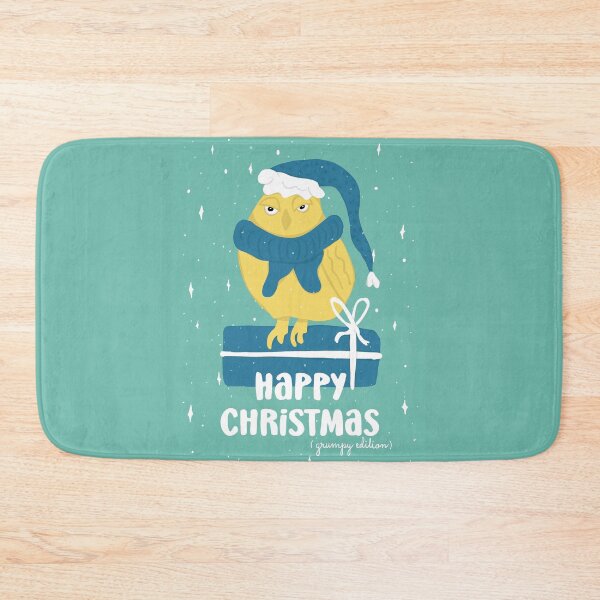 Item preview, Happy Christmas - Grumpy Edition -  Owls Greetings collection - GYB designed and sold by MaddaMom.