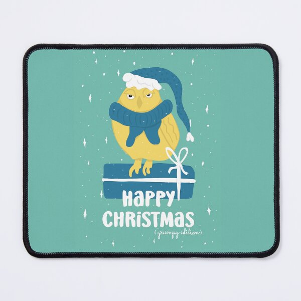 Item preview, Happy Christmas - Grumpy Edition - Owls Greetings collection - GYB designed and sold by MaddaMom.