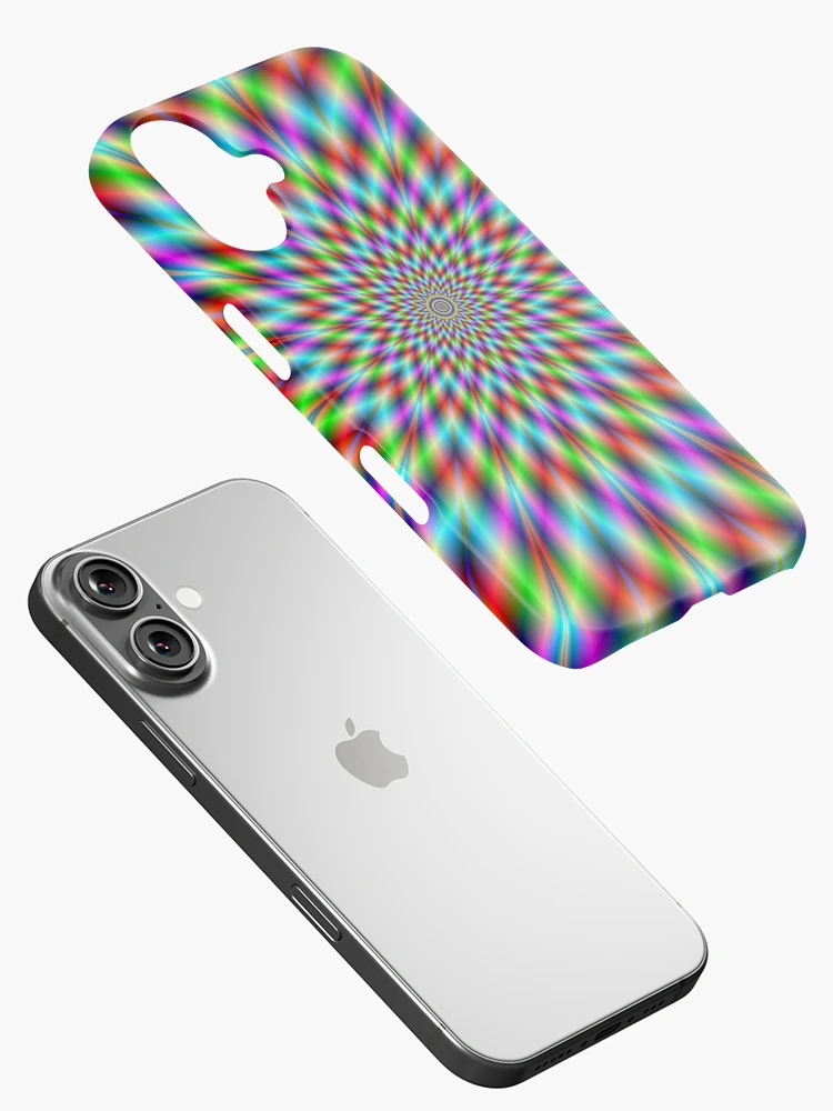 Thumbnail 2 of 4, iPhone Case, Neon Star Exploding designed and sold by Objowl.