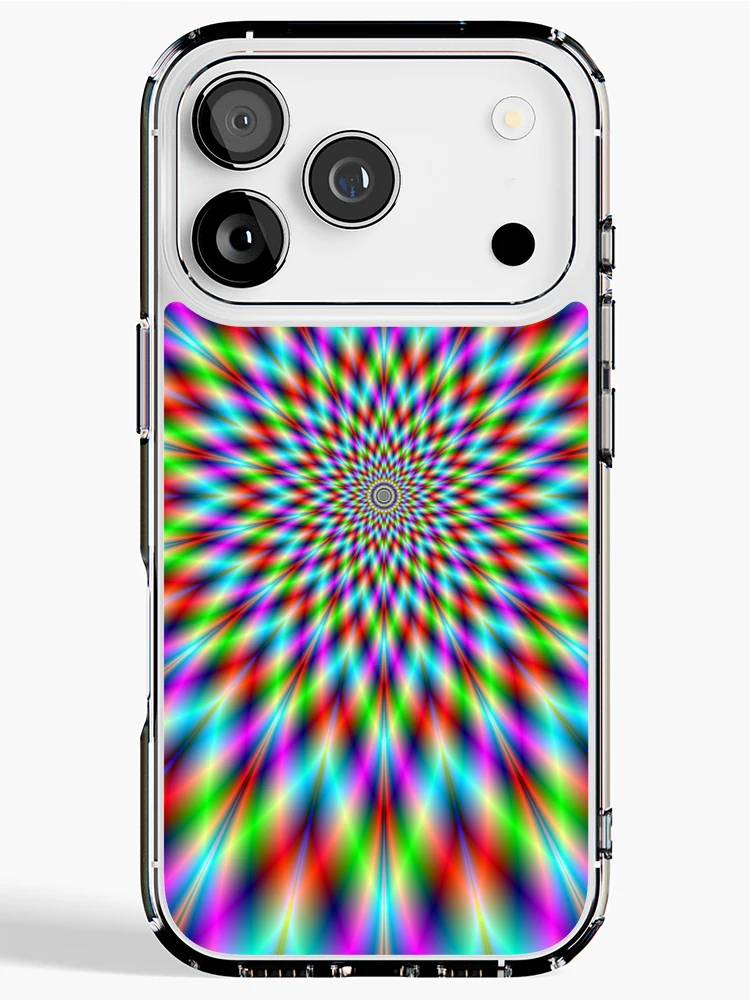 Thumbnail 1 of 5, iPhone Case, Neon Star Exploding designed and sold by Objowl.