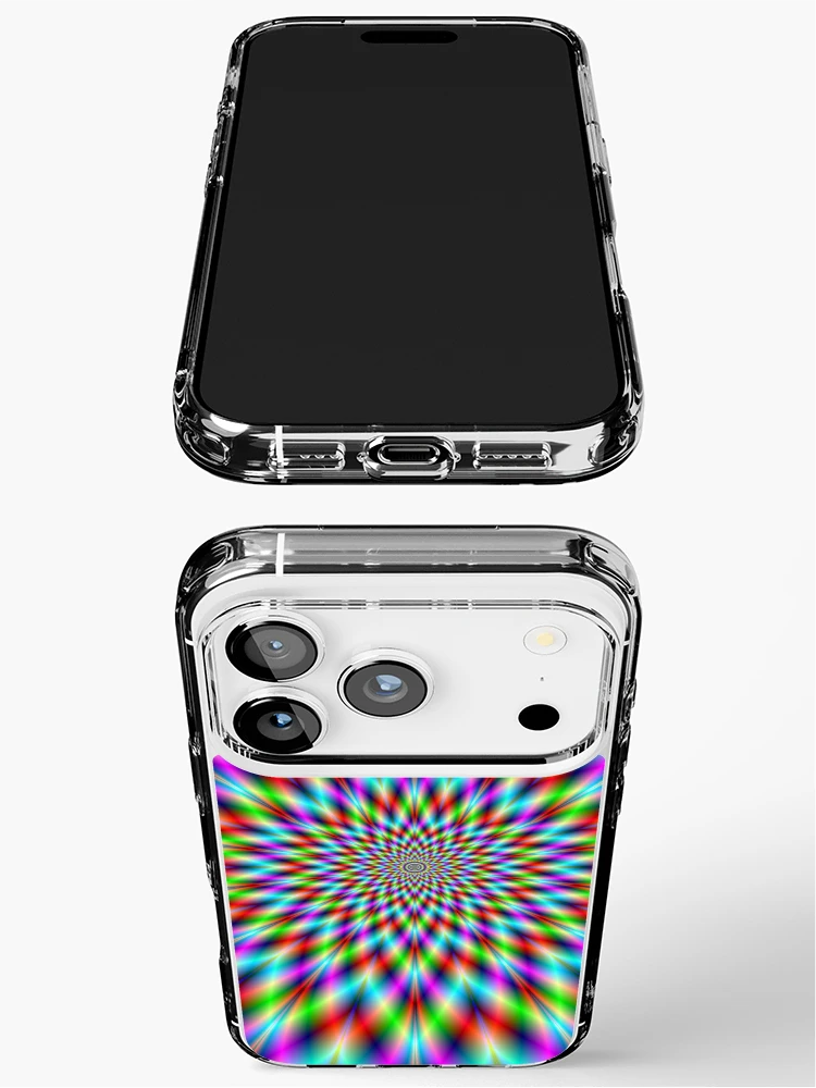 Thumbnail 3 of 5, iPhone Case, Neon Star Exploding designed and sold by Objowl.