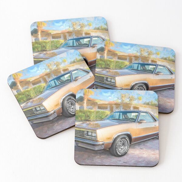 Item preview, 987 Gold Chevrolet El Camino Conquista Edition X100 designed and sold by RichFrancoCars.
