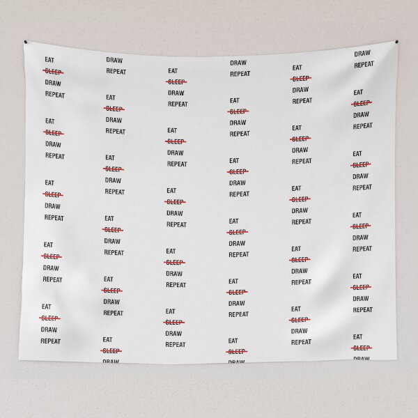 Item preview, Eat, NO Sleep, Draw and Repeat - Architecture quote designed and sold by SLGA-Designs.