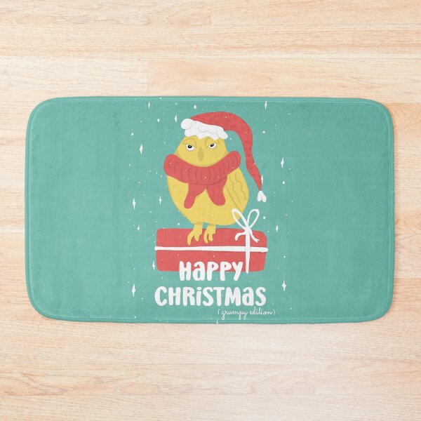 Item preview, Happy Christmas - Grumpy Edition -  Owls Greetings collection - GYR designed and sold by MaddaMom.