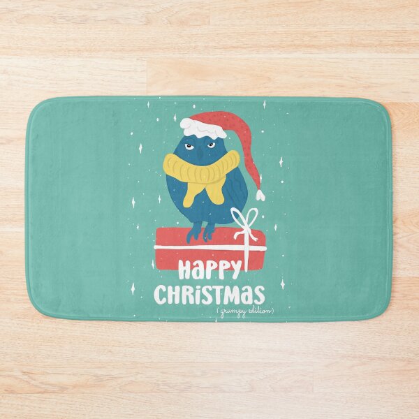 Item preview, Happy Christmas - Grumpy Edition -  Owls Greetings collection - GBR designed and sold by MaddaMom.