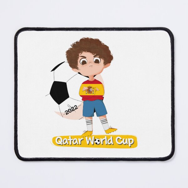 Item preview, World Cup Qatar 2022 Spain designed and sold by KholoodIllust.