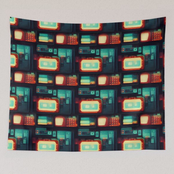 Item preview, Electronics Japanese Style Pattern I designed and sold by ARTIFLAVE.