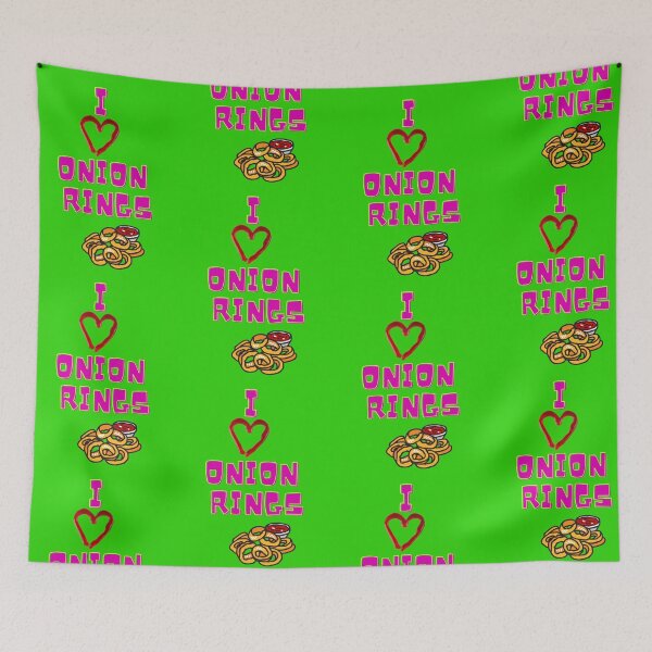 Item preview, I Love Onion Rings - Fried Food Lover - I Love Food Gift  designed and sold by Now-IS-Later.