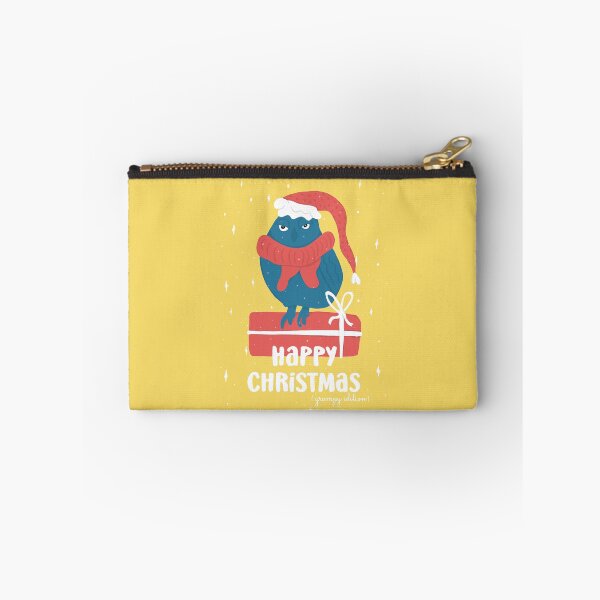 Item preview, Happy Christmas - Grumpy Edition -  Owls Greetings collection - GBR designed and sold by MaddaMom.