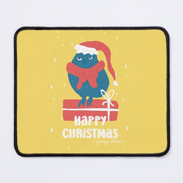 Item preview, Happy Christmas - Grumpy Edition - Owls Greetings collection - GBR designed and sold by MaddaMom.