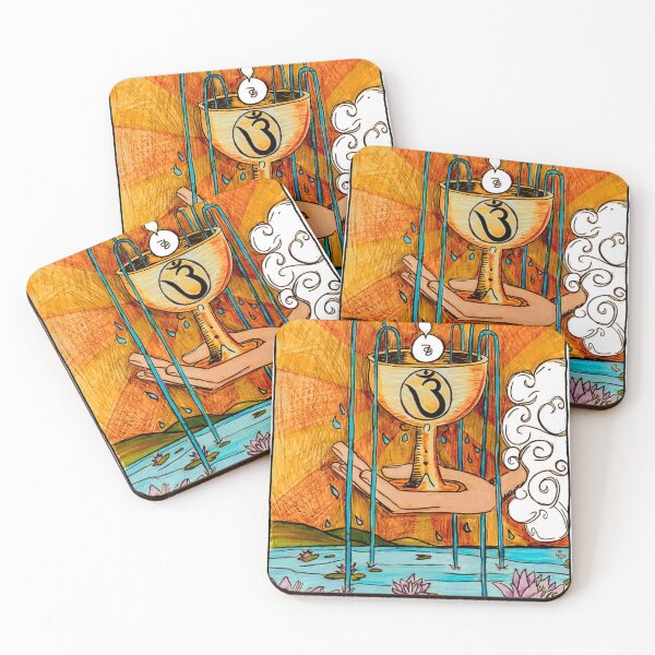 Item preview, Ace of Cups Tarot designed and sold by AumIGod.