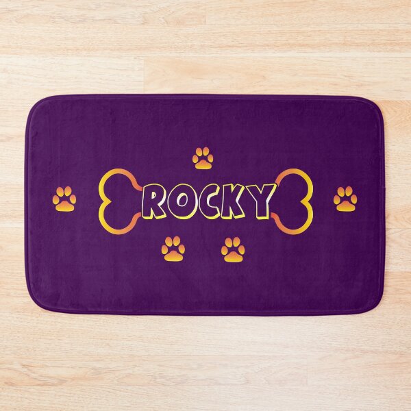 Item preview, Dog bowl mat / Rocky Bone / Dog blanket designed and sold by Tropic Wear Collection.