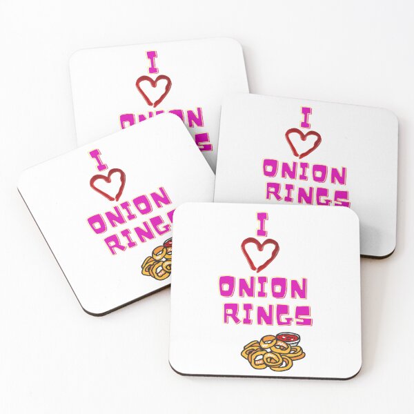 Item preview, I Love Onion Rings - Fried Food Lover - I Love Food Gift  designed and sold by Now-IS-Later.