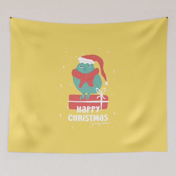 Item preview, Happy Christmas - Grumpy Edition -  Owls Greetings collection - YBR designed and sold by MaddaMom.